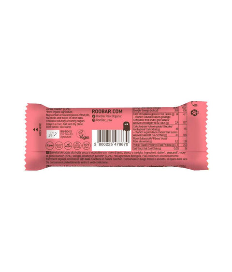 Organic Mulberry & Vanilla Bar