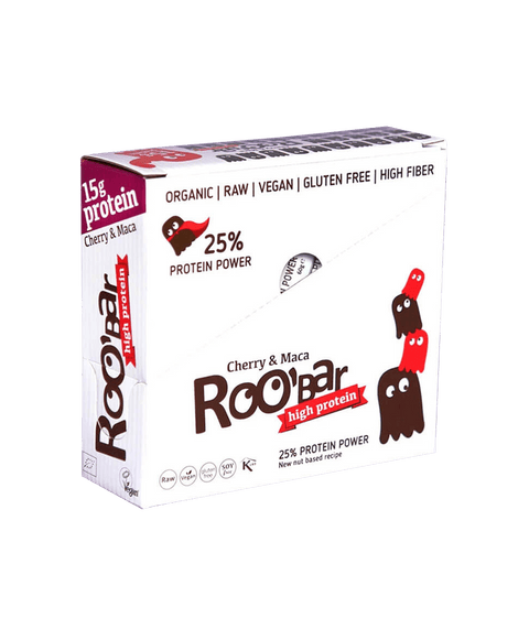 Μπάρα Maca Cherry Organic Protein