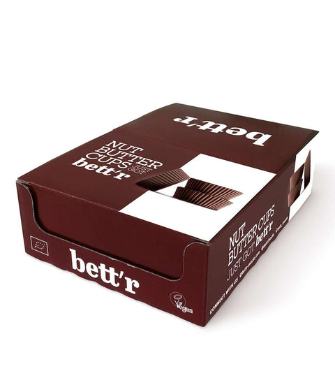 Organic Bett'r Nut Butter Cups Mix Box - φουντούκι, αμύγδαλο και φιστίκι