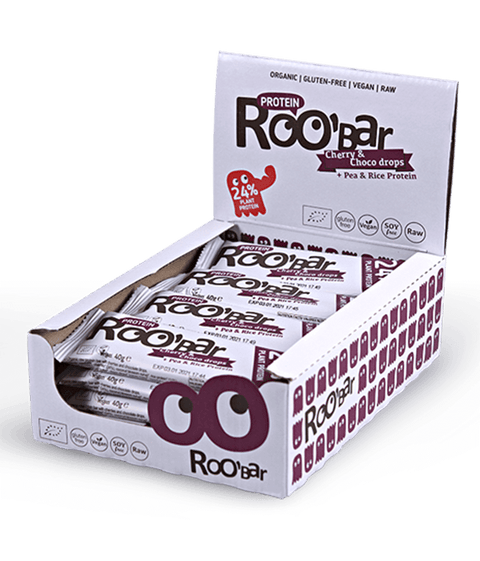 Bio Protein Cherry &amp; Choco Drops Bar