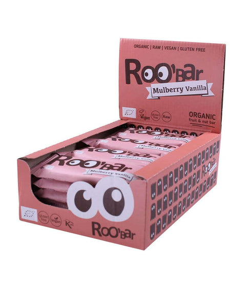 Organic Mulberry &amp; Vanilla Bar