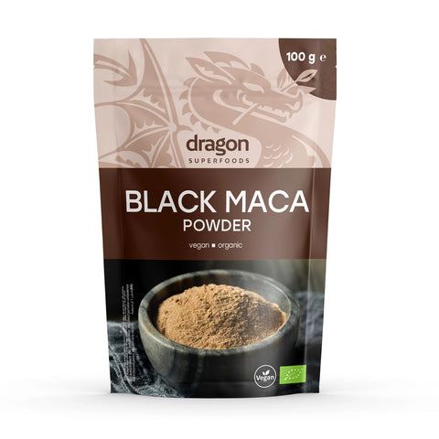 Ακατέργαστη σκόνη Bio Maca Black