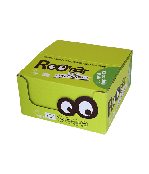 Μπάλα Bio Choc Chip &amp; Matcha με ζωντανές κουλτούρες