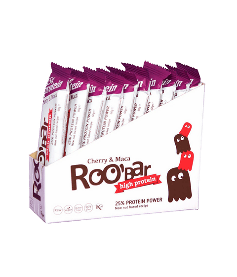 Μπάρα Maca Cherry Organic Protein