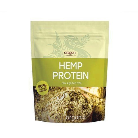 Organic Hemp Seed Protein Powder 50%, 1.5kg, Dragon Superfoods