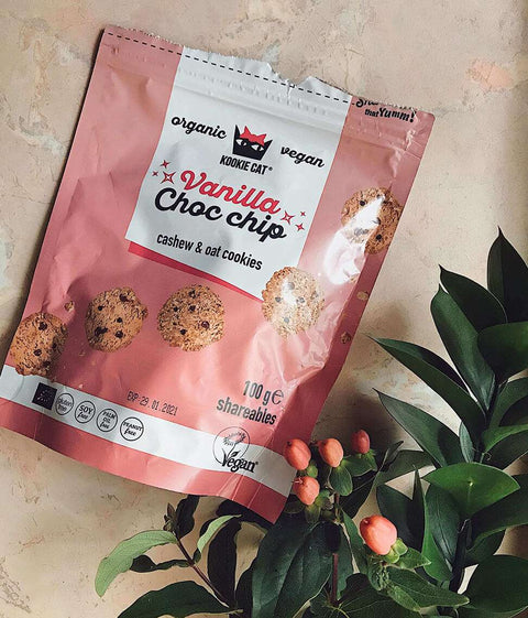 Βιολογικά μίνι μπισκότα Shareables Vanilla Choc Chip