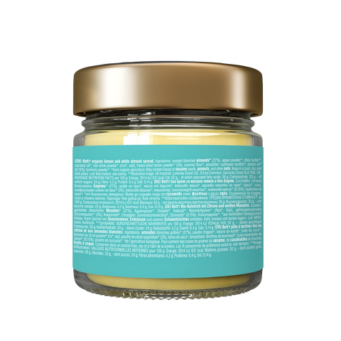 Organic Spread with Lemon and White Almond, 200g, Bett'r