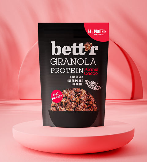 BIO Protein Granola Φιστίκι και Κακάο