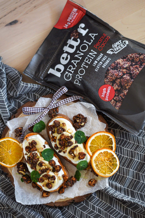 BIO Protein Granola Φιστίκι και Κακάο