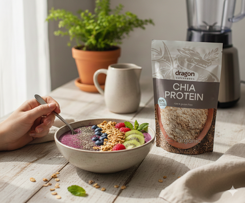 Βιολογική πρωτεΐνη chia για καθημερινή χρήση