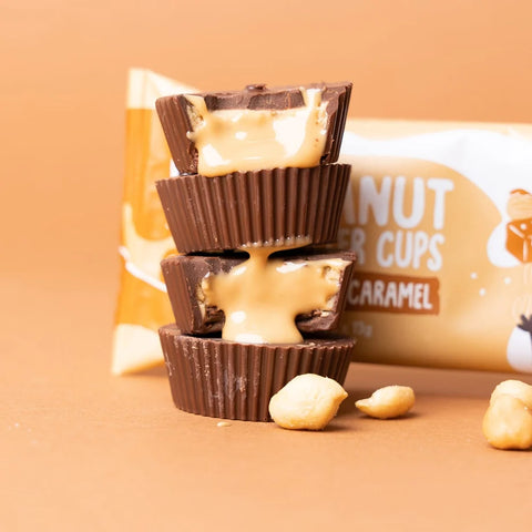 Save food: Organic Peanut Butter Cups Salted Caramel, Naughty Nuts