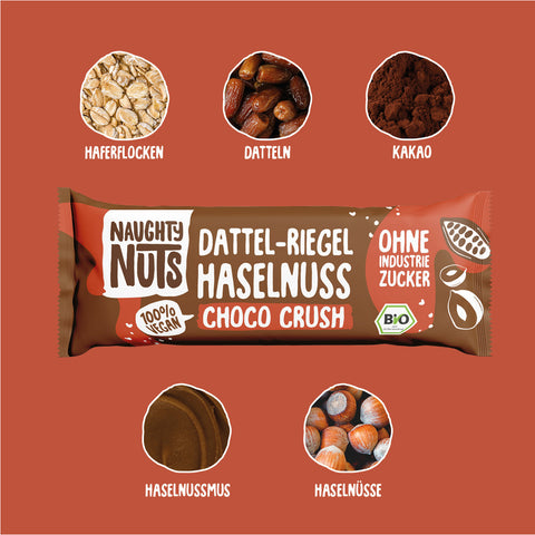 BIO Blanche με χουρμάδες Hazelnut Choco Crush