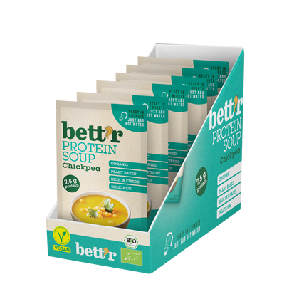 Σούπα ΒΙΟ πρωτεΐνης με ρεβίθια