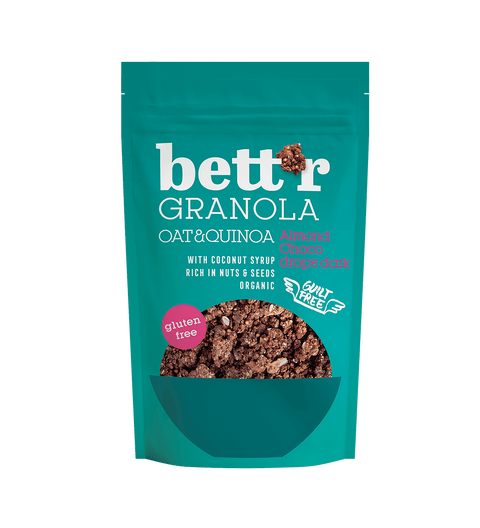 ΒΙΟ granola με αμύγδαλα και σοκολάτα