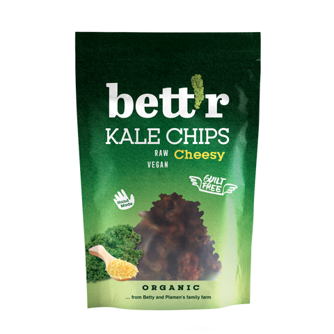 BIO πατατάκια kale με τυρί