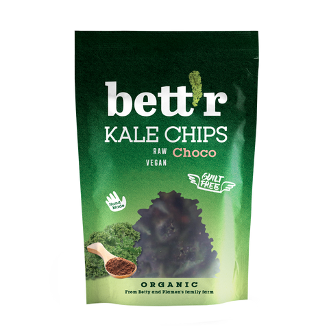 Βιολογικά τσιπς από Kale Choco