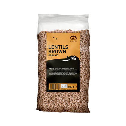 Φακές βιολογικές, καφέ